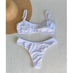 Conjunto Mel Semi Fio Branco - 987852 - Flor Do Rio