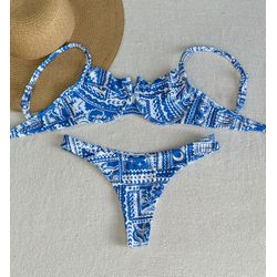 Conjunto Bahamas Asa Delta Semi Fio - 83765 - Flor Do Rio