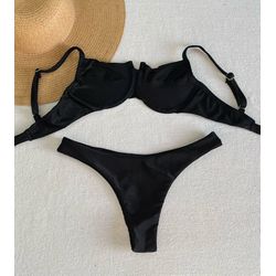 Conjunto Bahamas Asa Delta Semi Fio - 6243 - Flor Do Rio