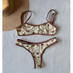 Conjunto Mel Semi Fio - +1099 - Flor Do Rio