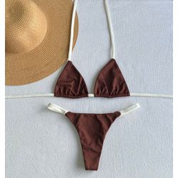Conjunto Marina Semi Fio - 7364 - Flor Do Rio