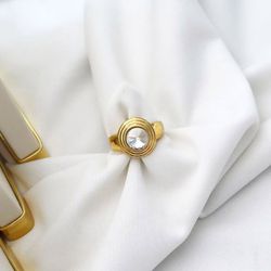 Anel Raiya strass - ANE0020 - Florenza Semijoias