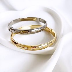 Bracelete estrelas - BRA0014 - Florenza Semijoias