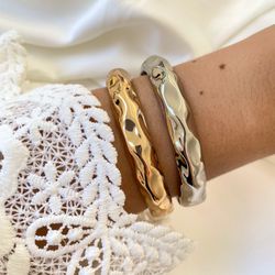 Bracelete orgânico - BRA0058 - Florenza Semijoias