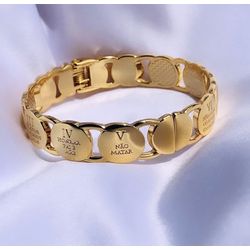 Bracelete 10 mandamentos - BRA0017 - Florenza Semijoias