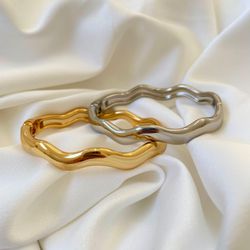 Bracelete ondas - BRA0066 - Florenza Semijoias