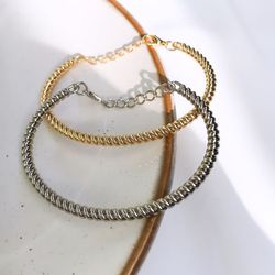 Bracelete torcidinho - BRA0009 - Florenza Semijoias