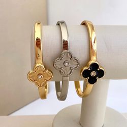 Bracelete trevo - BRA0090 - Florenza Semijoias