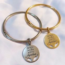 Bracelete entrego confio - BRA0094 - Florenza Semijoias