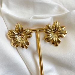 Brinco flor - BRI0057 - Florenza Semijoias