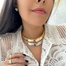 Chocker aro larga - COL0017 - Florenza Semijoias