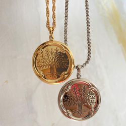 Colar medalha árvore da vida - COL0050 - Florenza Semijoias