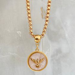 Colar Espírito Santo resinado - COL0016 - Florenza Semijoias