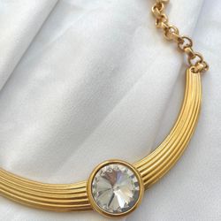Choker rivoli strass - COL0041 - Florenza Semijoias