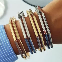 Bracelete geométrico - BRA0012 - Florenza Semijoias