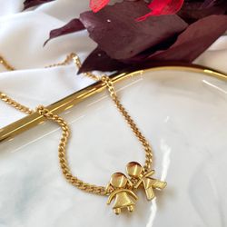 Colar personalizado filhos - COL0064 - Florenza Semijoias