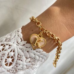 Pulseira madrepérola personalizada - PUL0022 - Florenza Semijoias