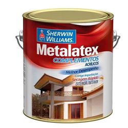 VERNIZ METALATEX PAREDE ACRÍLICO INCOLOR 3,6L SHER... - FLUZÃO CONSTRUÇÃO