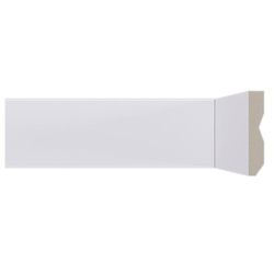 RODAPÉ BRANCO LEV71 RP 70X13MM 2.40M - FLUZÃO CONSTRUÇÃO
