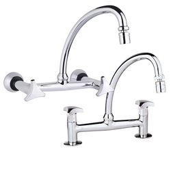 Misturador Móvel Para Cozinha Aquarius 1256 Cromad... - FLUZÃO CONSTRUÇÃO