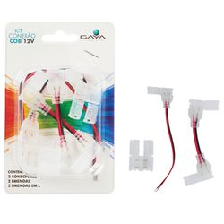 KIT DE CONEXAO PARA FITA LED COB 12V - FLUZÃO CONSTRUÇÃO