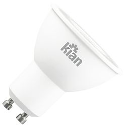 LAMPADA LED MR16 6.5W GU10 BIVOLT KIAN - FLUZÃO CONSTRUÇÃO
