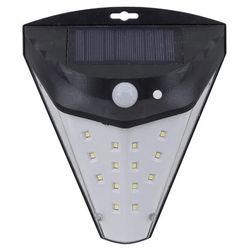 LUMINARIA SOLAR LED C/ SENSOR HAIFA 4W 5.5V - FLUZÃO CONSTRUÇÃO