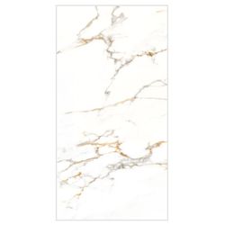 Porcelanato 61x120 Calacata Oro Acetinado Gaudi - FLUZÃO CONSTRUÇÃO
