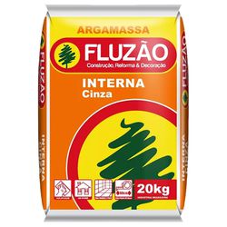 ARGAMASSA INTERNA AC1 FLUZÃO 20KG - FLUZÃO CONSTRUÇÃO