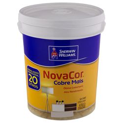 TINTA NOVACOR COBRE MAIS BRANCO BALDE 20 LITROS - FLUZÃO CONSTRUÇÃO