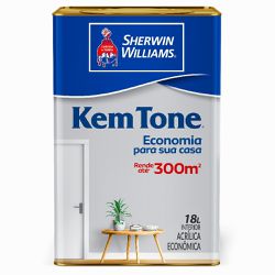 Tinta Kemtone AcrÍlica Fosco 18l - FLUZÃO CONSTRUÇÃO