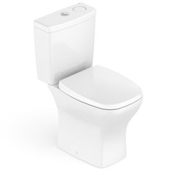 KIT DE BACIA RIMLESS COM CAIXA ACOPLADA SMART CLEA... - FLUZÃO CONSTRUÇÃO
