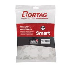 ESPACADOR NIVELADOR SMART COM 50 PEÇAS BRANCO - FLUZÃO CONSTRUÇÃO