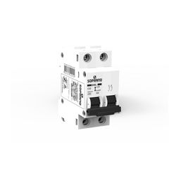 Disjuntor Bipolar Shb2 Curva c Soprano - FLUZÃO CONSTRUÇÃO