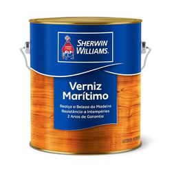 Verniz MarÍtimo 3,6l Brilhante Sherwin Williams - FLUZÃO CONSTRUÇÃO