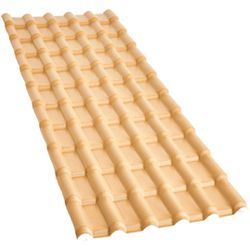 TELHA 1,98X88 PLAN PVC FORTLEV - FLUZÃO CONSTRUÇÃO