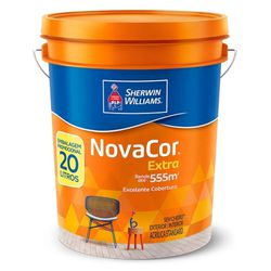 TINTA NOVACOR ACRÍLICA EXTRA BRANCO FOSCO 20 LITRO... - FLUZÃO CONSTRUÇÃO
