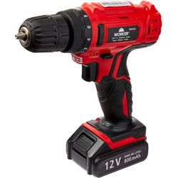 PARAFUSADEIRA 12V BATERIA BIVOLT KIT 50 PEÇAS WORK... - FLUZÃO CONSTRUÇÃO