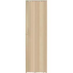 PORTA SANFONADA BEGE 210X80cm FORTLEV - FLUZÃO CONSTRUÇÃO