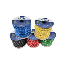 CORDA EM POLIESTER 06mmX20m - FLUZÃO CONSTRUÇÃO