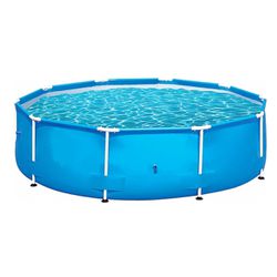 PISCINA ARMAÇÃO 5000L 3,05M X 76CM BEL FIX - FLUZÃO CONSTRUÇÃO