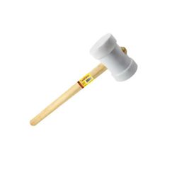 MARTELO BRANCO DE BORRACHA 40MM - BOM CORTE - FLUZÃO CONSTRUÇÃO