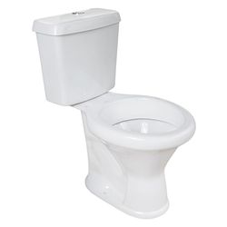 VASO C/ CAIXA ACOPLADA 3/6L EVOLUTION PNE BRANCO - FLUZÃO CONSTRUÇÃO
