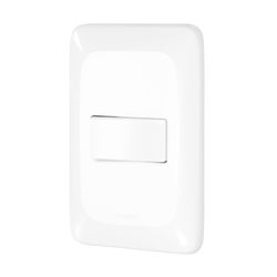 CONJUNTO 4X2 1 INTERRUPTOR SIMPLES 10A - FLUZÃO CONSTRUÇÃO