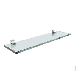 PRATELEIRA 10X20 DE VIDRO RETO INCOLOR 8MM COM SUP... - FLUZÃO CONSTRUÇÃO