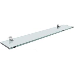 PRATELEIRA 15X40 DE VIDRO RETO INCOLOR 8MM COM SUP... - FLUZÃO CONSTRUÇÃO