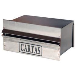 CAIXA DE CORREIO INOX GRADE INOX - FLUZÃO CONSTRUÇÃO