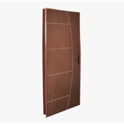 KIT PORTA MODELO CLM01 AUTO BRILHO COM BATENTE AÇO... - FLUZÃO CONSTRUÇÃO