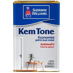 Tinta Kemtone AcrÍlica Fosco 18l - FLUZÃO CONSTRUÇÃO
