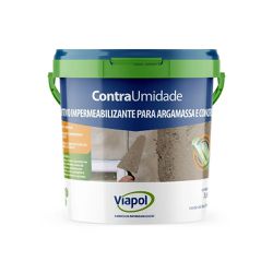 VIAPOL CONTRA UMIDADE GALÃO 3,6 LITROS - FLUZÃO CONSTRUÇÃO